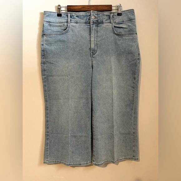 NWT NYDJ Major Wide Leg Capri (size 16P) - Picture 4 of 7